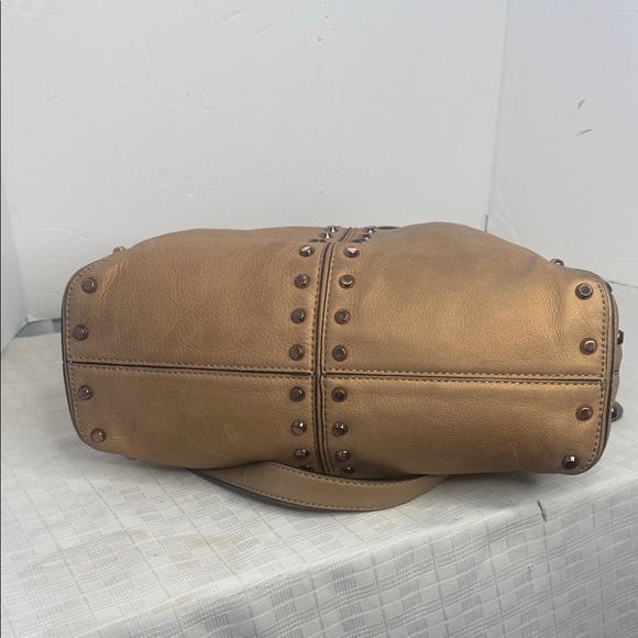 Michael Kors Astor Studded Leather Carryall Large Tote Bag - Picture 6 of 10